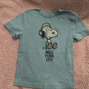Kids Blue Snoopy T-Shirt